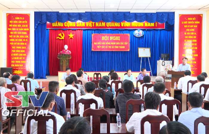 
Đại biểu HĐND 3 cấp tỉnh Sóc Trăng tiếp xúc cử tri xã Vĩnh Thành, huyện Thạnh Trị
